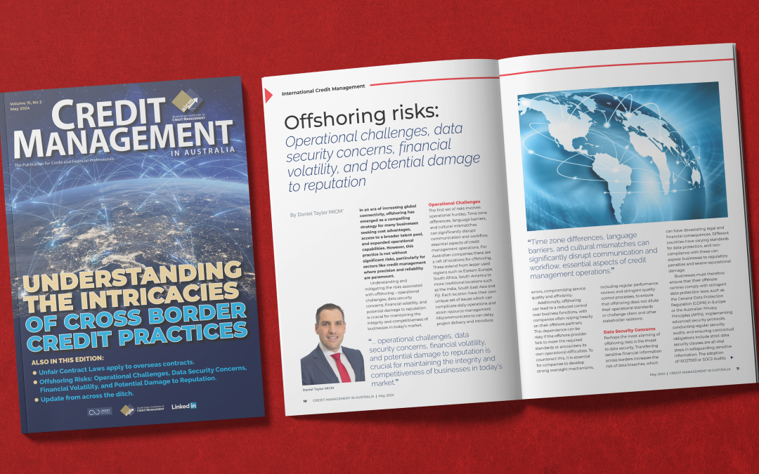 Magazine mockup displaying an article layout.